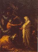 Salvator Rosa L ombre de Samuel apparaissant a Saul chez la pythonisse d Endor. oil painting reproduction